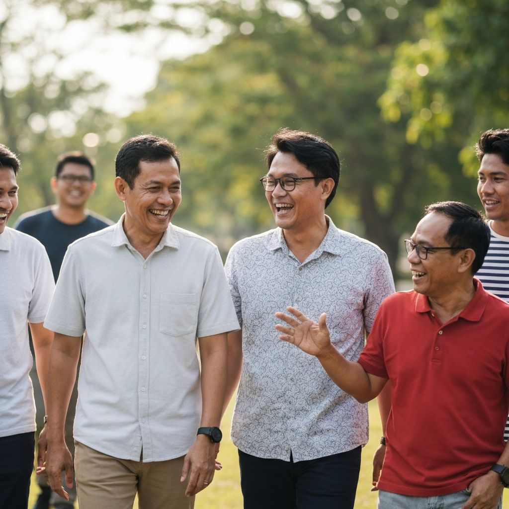 Aktivitas komunitas dan sosial